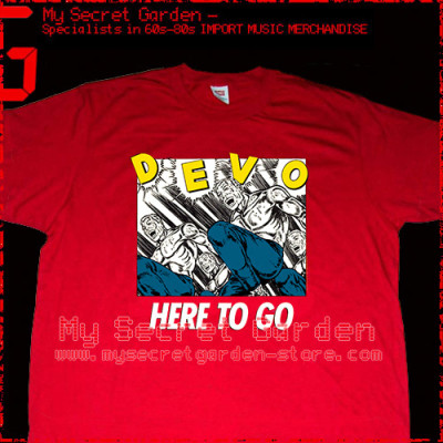 Devo - Here To Go T Shirt 